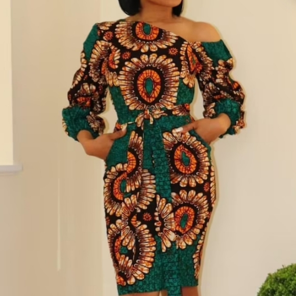 Womens Dress Midi - Picture 1 of 6